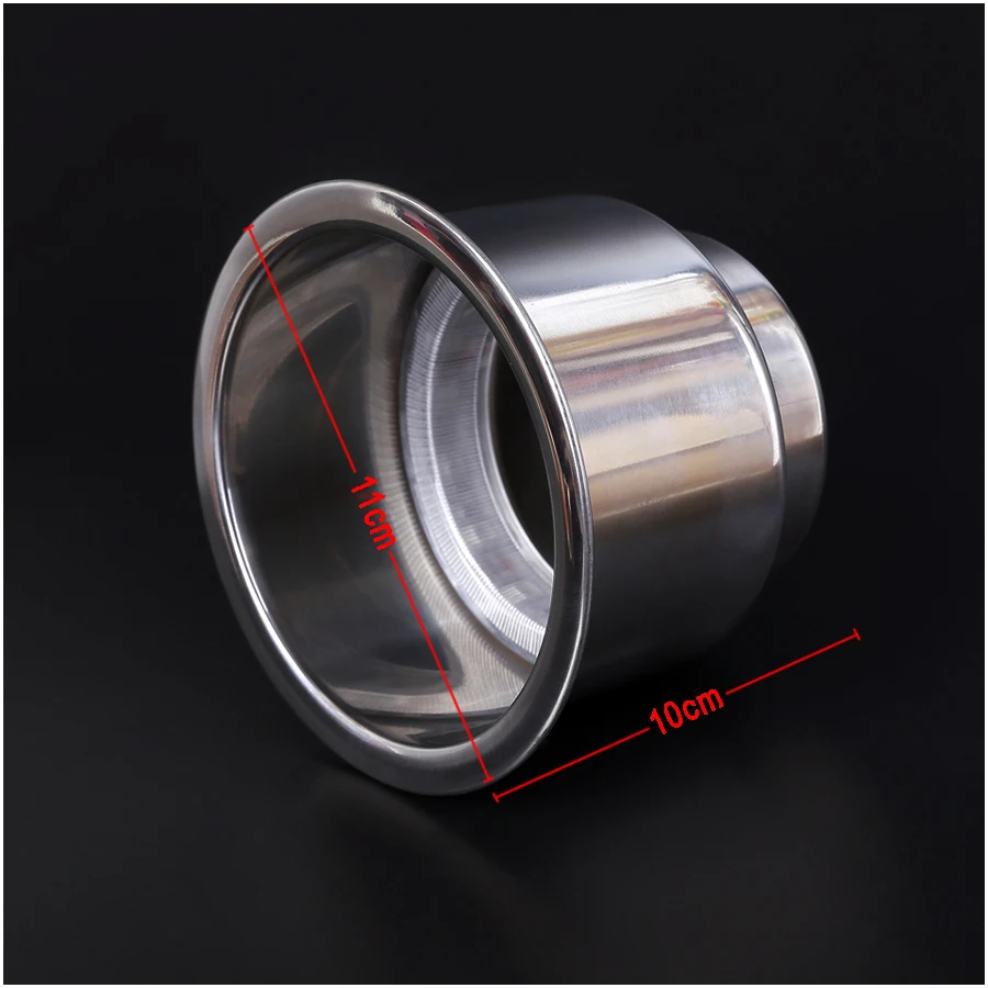 JEAZEA 2pcs 12V Blue 8 LED Car Truck RV Camper Marine Boat Recessed Stainless Steel Cup Drink Holder Accessories-2