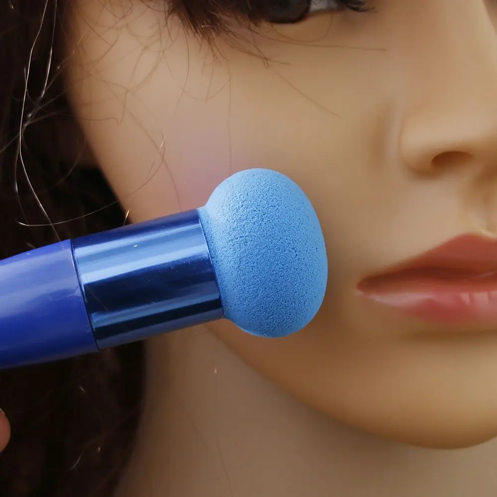 

1 pcs Cream Foundation Make Up Cosmetic Makeup Brushes Liquid Sponge Brush Optional Color foundation sponge brush