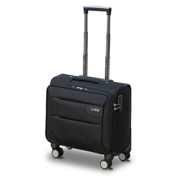 

Commercial universal wheels trolley luggage travel bag luggage14 16 18 20 male oxford fabric small female waterproof luggage