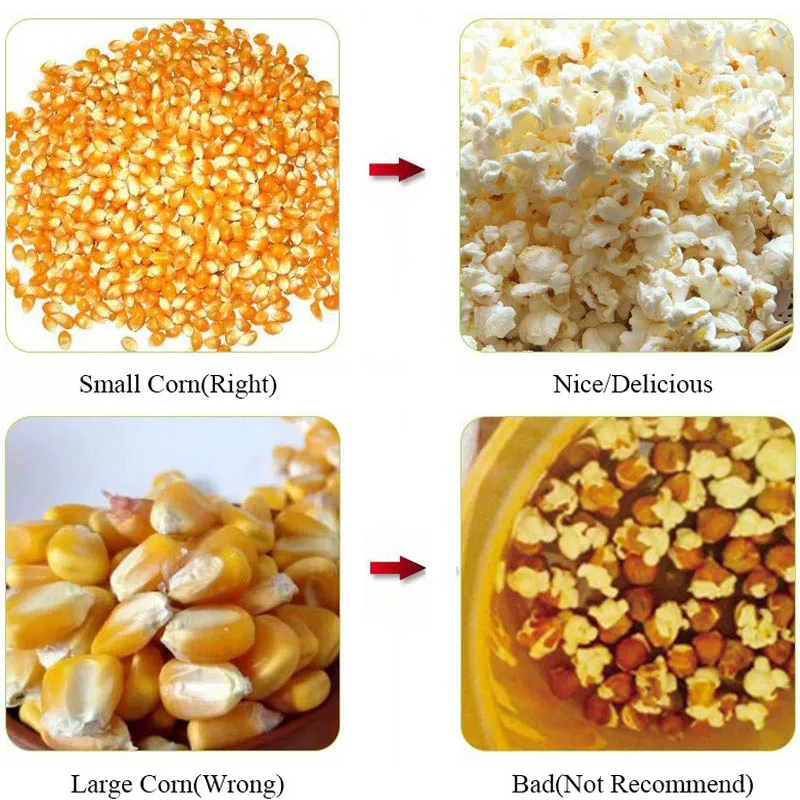 Мини электрические попкорна машина автоматическая красный кукурузы Поппер натуральный горячего воздуха попкорна зернодробилка Бытовая дома для детей