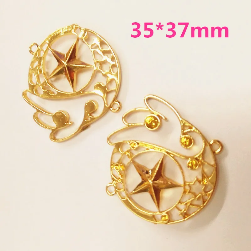 12 шт. подвеска в виде кошки|cat charm|gold charmsbe charm |