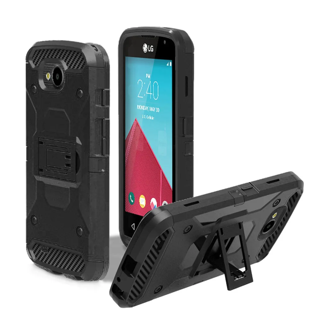 

For LG X Venture/V9 Heavy Duty Hybrid Armor Case Shockproof Fundas Belt Clip Holster Cover For LG X Venture V9/X Calibur 5.2" }