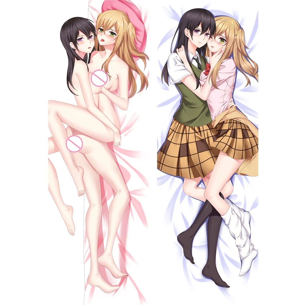 Аниме JK цитрусовые Aihara Yuzu Mei Dakimakura Чехол на подушку с героями мультфильмов
