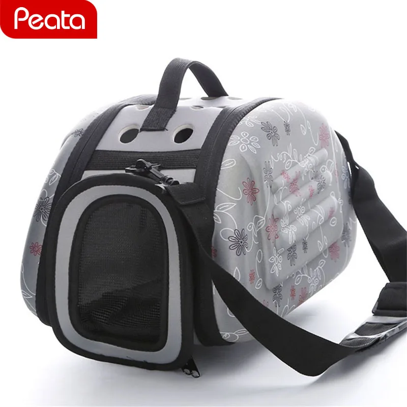 Маленькая переноска для домашних животных, переноска для собак, кошек, дорожная сумка, складная переноска, клетка, складная сумка, питьевые инструменты, сумка-переноска для перевозки животных, принадлежности V1