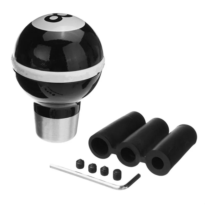 Universal Personalization Car Gear Shift Knob Ball 8 Billiard Shape