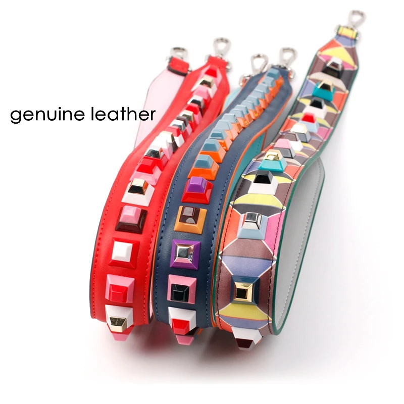 bag strap 100% genuine leather large big flower rivet strap you belt handbags belts bag accessory bags parts bag strap 100% genuine leather large big flower rivet strap you belt handbags belts bag accessory bags parts