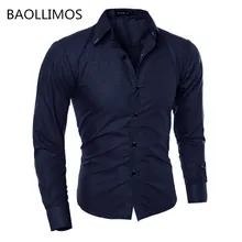 Новая мужская рубашка деловая Мужская рубашка в стиле кэжуал, рубашка с длинными рукавами, Повседневная рубашка, большие размеры