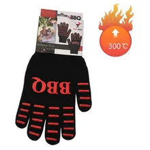 GEEAIR термостойкие перчатки для барбекю, барбекю, Арамидные огнестойкие перчатки из хлопка, силиконовые термостойкие перчатки для микроволновой печи