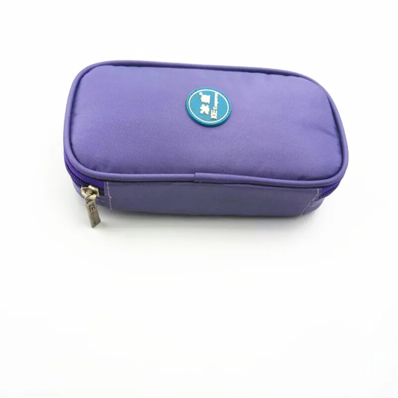 Мини-Портативная сумка-холодильник insuline, медицинская сумка-холодильник insuline, охлаждающая жидкость для льда, сумка для диабета - Цвет: Purple