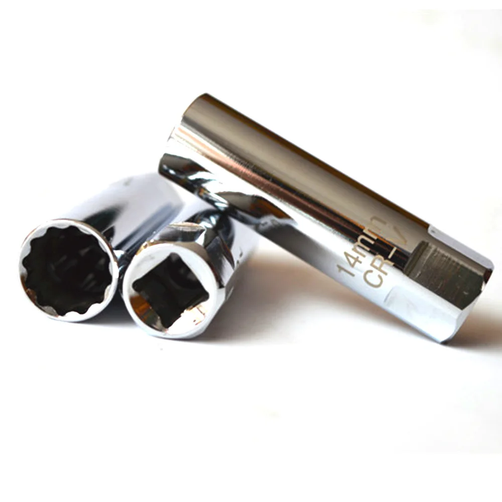 

12 angle 14mm Spark Plug Disassembly removal tool Wrench for BMW Mercedes Toyota Peugeot Spark Plug Disassembly Sleeve Wrench