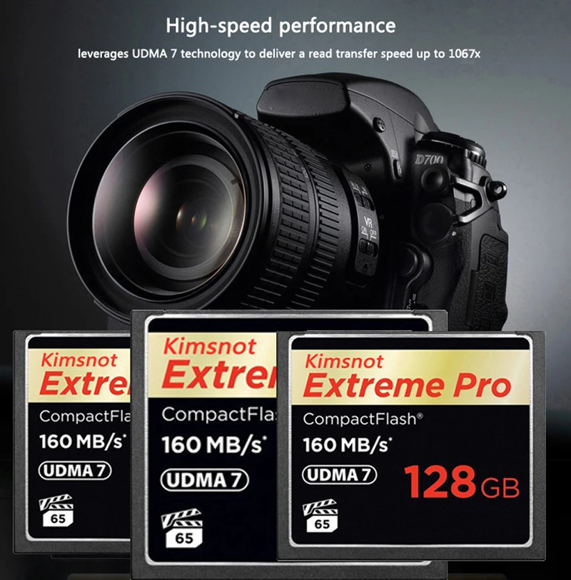 Kimsnot Extreme Pro 1067x слот для карт памяти 128 ГБ 256 Гб CompactFlash CF карт 64 Гб оперативной памяти, 32 Гб встроенной памяти, Compact Flash карта высокого Скорость UDMA7 160 МБ/с