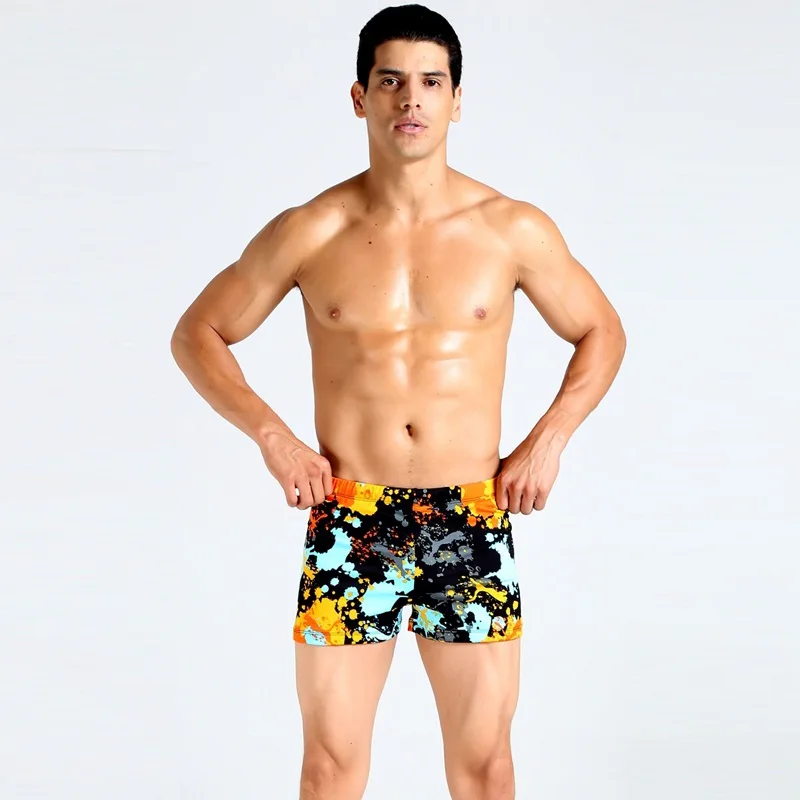 short swim trunks for guys