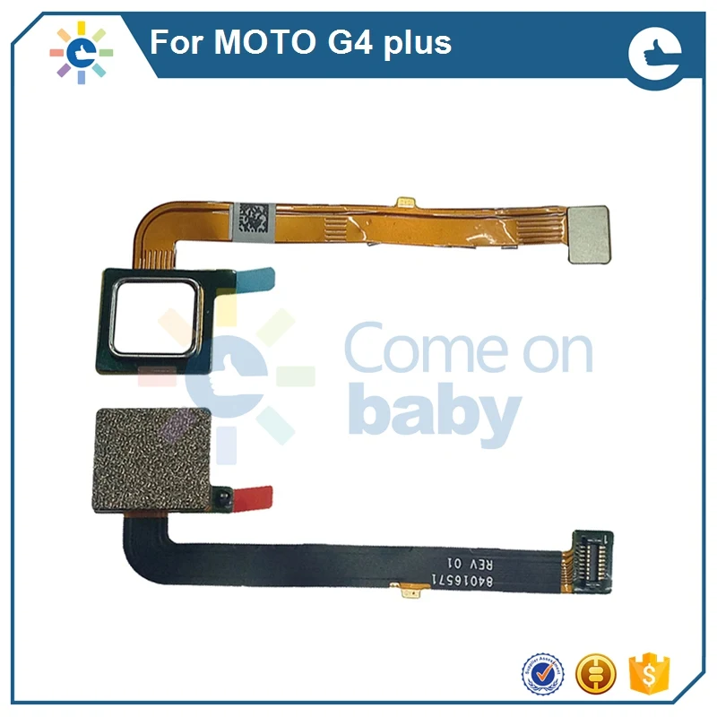 MT0004 For Motorola Moto G4 PLUS XT1644 XT1622 Home Finger Reader Fingerprint Reader Sensor Home Button Flex Cable(3)
