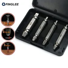 FINGLEE Screws Remove Demolition Tools Screw Extractor Drill Bit Set Kit Drill Bit Power Tools Accessories Screw Extractor FINGLEE Screws Remove Demolition Tools Screw Extractor Drill Bit Set Kit Drill Bit Power Tools Accessories Screw Extractor