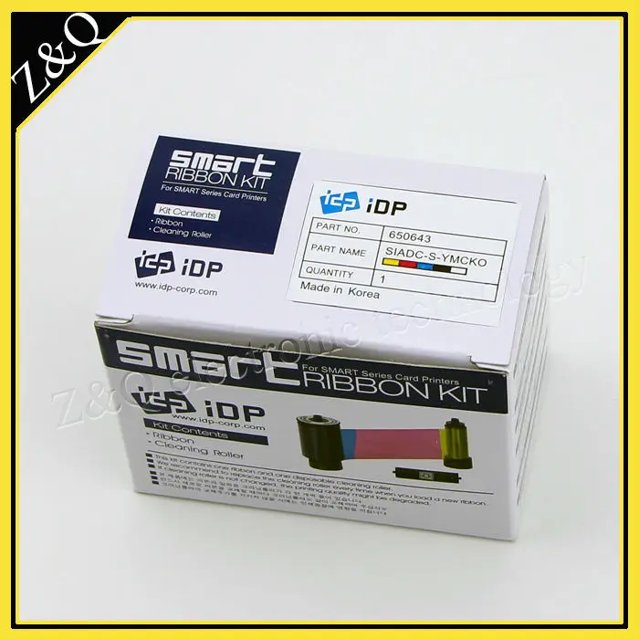 Customized order IDP 650643 SIADC S YMCKO used on all smart printer Smart 30s