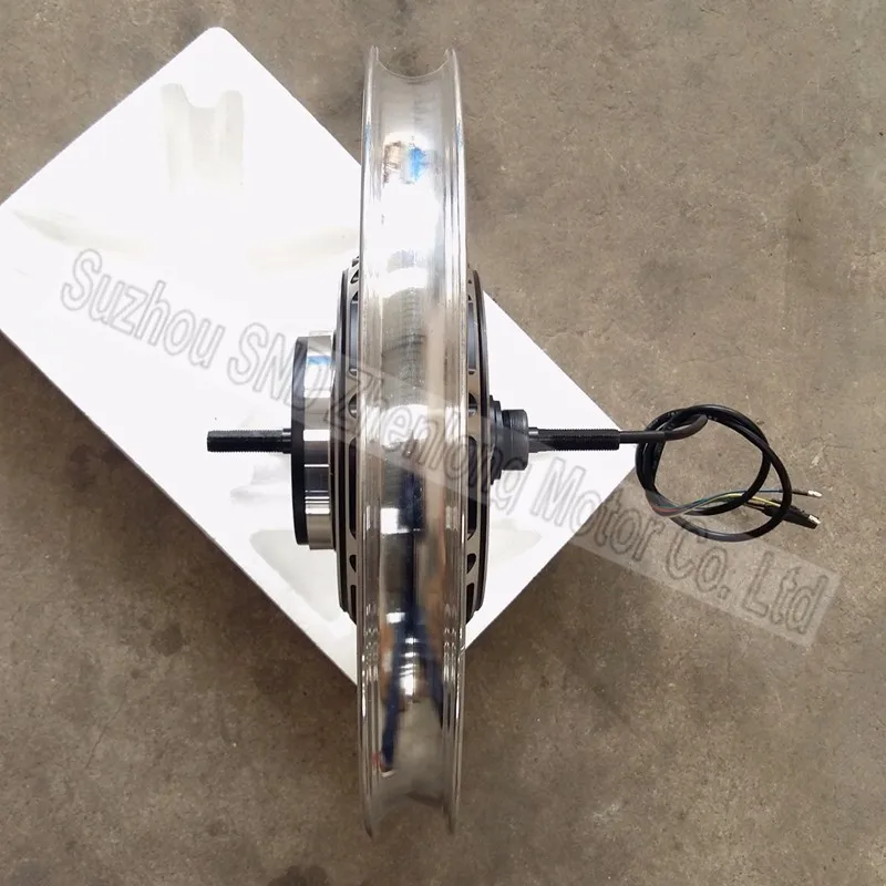 Sale Electric bike hub motor 20inch integrated wheel 48V60V72v 1000W/ e-scooter brushless strong and easy install hub motor G-M168 2