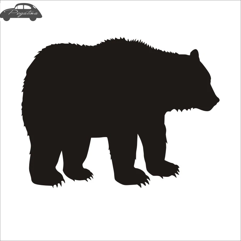 Pegatina Hunt Bear Decal Hunting Club Sticker Hollow Sticker Hunter Car Window Vinyl Decal Funny Poster Motorcycle