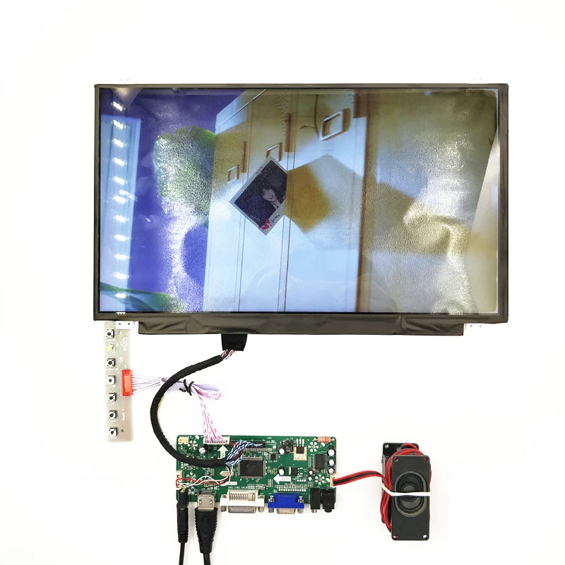 

lcd controller board support HDMI+VGA +audio driver 15.6 inch LCD kits with 1920*1080,300 cd