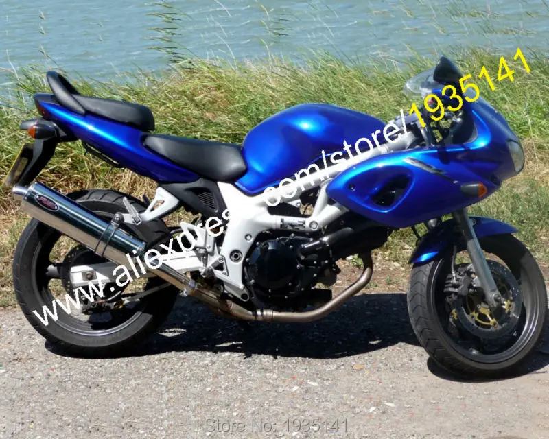 Для Suzuki SV400 SV650 98 99 00 01 02 SV 400 650 1998 2002 синий ABS Кузов послепродажный набор