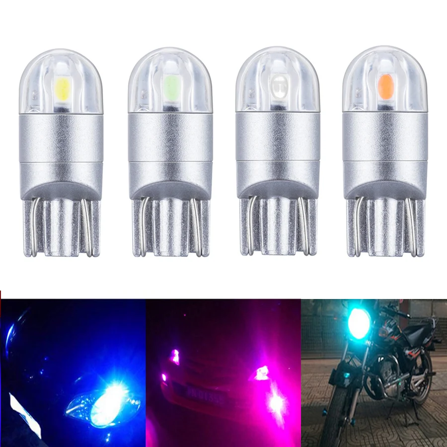 1 пара W5W светодиодный 12V T10 автомобильных ламп 168 194 замена лампы Поворота Боковой