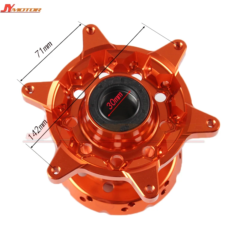 CNC Заготовка 36 отверстий MX передние и задние колеса Ступицы Набор Новый для 125 530