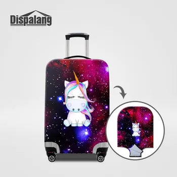 

Universe Space Unicorn Printing Elastic Cartoon Luggage Cover Waterproof Suitcase Protective Cover For 18-32 inch Trolley Case
