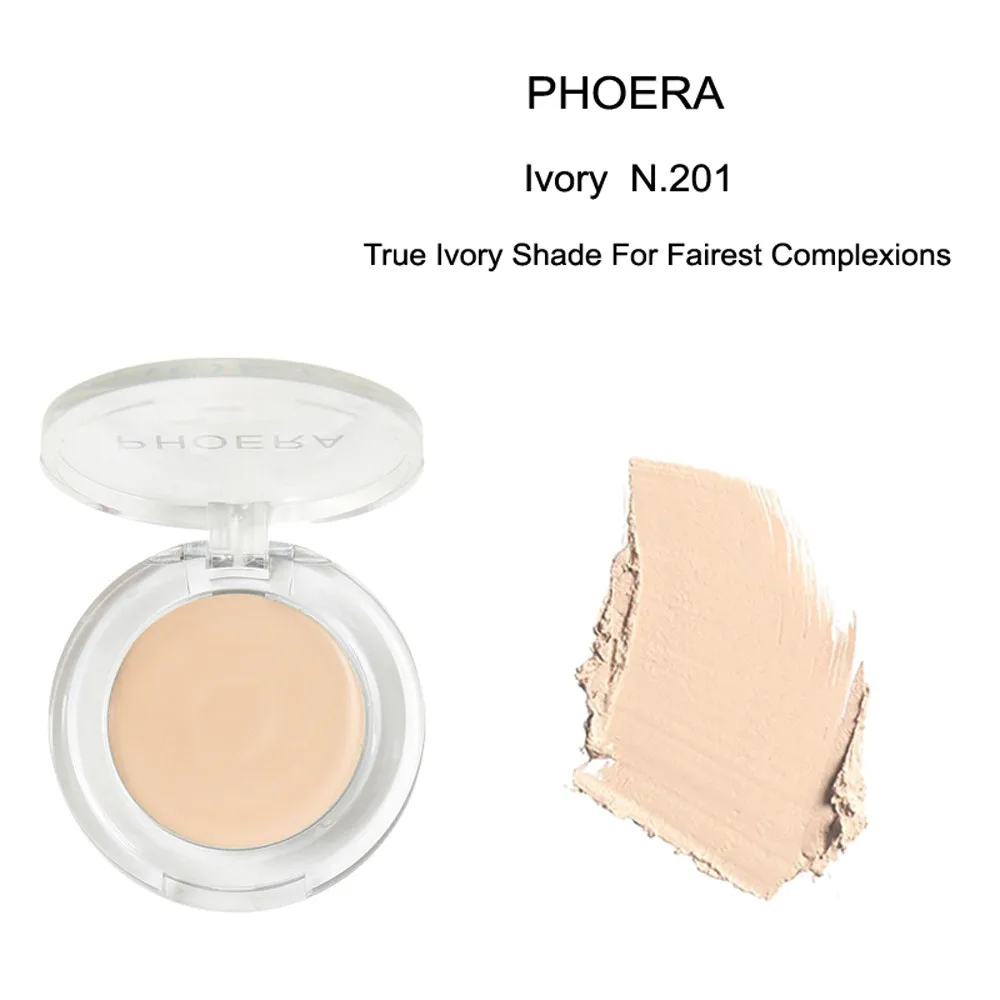 

#5001 Fashion High Quality Concealer PHOERA Face Makeup Concealer Foundation Palette Creamy Moisturizing Concealer