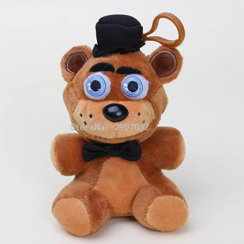 14 см Five Nights At Freddy FNAF Freddy Fazbear Mangle Бонни и Чика игрушки плюшевые подвески, брелоки куклы