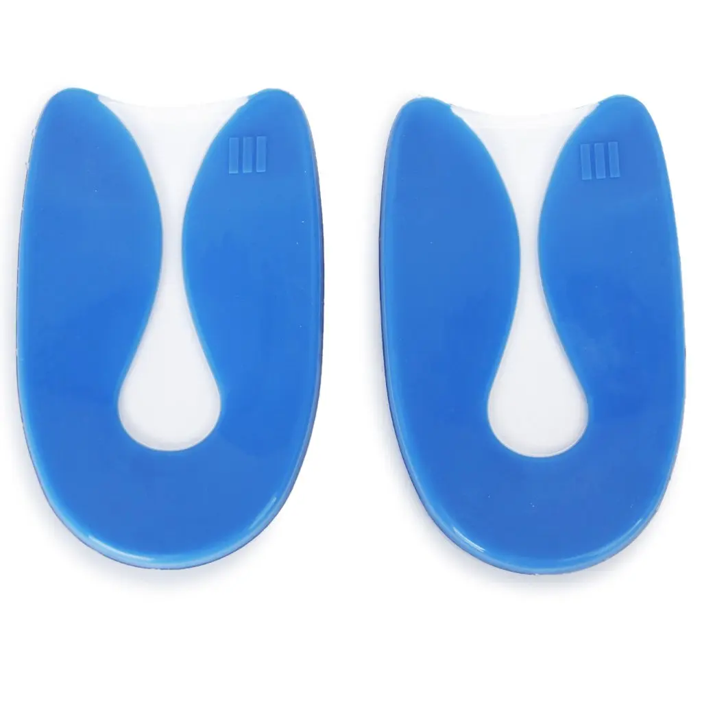 

FGGS 1 pair U-shaped Silicone Gel Heel Pain Relieving Forehead Pad