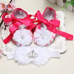 Бутик детские мокасины toddler2016; Впервые Уокер детская обувь для девочек повязка на голову; Новорожденные обувь для девочек на крестины