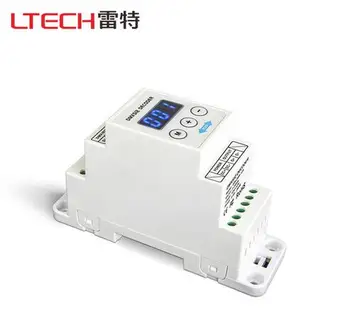 

DIN-DMX-12A;1CH DMX-PWM Decoder;DC5-24V input;12A*1CH Max 12A output