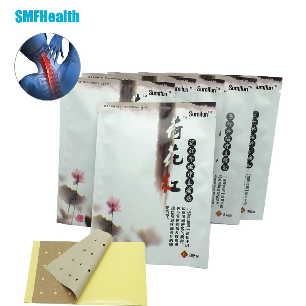 

80Pcs/10Bags Analgesic Balm Relieves Muscular Aches Balm Rheumatoid Arthritis Relieve Joint Pain Relief Patch Plaster K00610