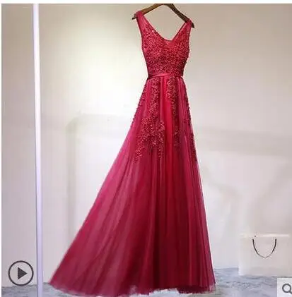 vestidos de baile сток темно-синее трапециевидное платье для выпускного вечера es vestido de noite с v-образным вырезом элегантное дешевое длинное платье для выпускного вечера с аппликацией