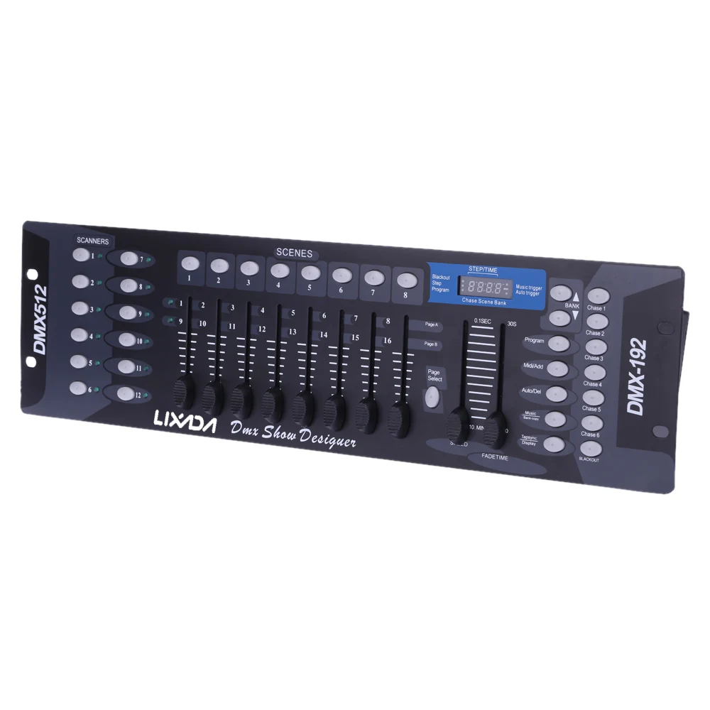 Свет контроллер DMX 192 Каналы DMX512 консоли контроллера для сцены свет вечерние диско DJ оператора оборудования