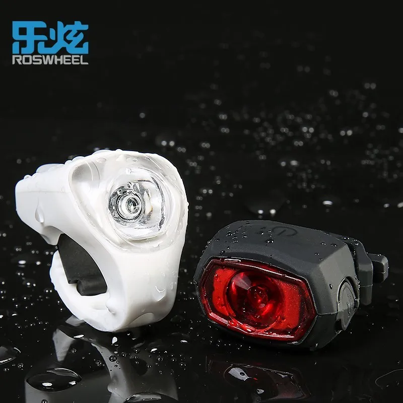 

SAHOO USB Charging Bicycle Front Light Headlight Rear Light Night Riding Lamp LED Taillight IPX4 Waterproof 3 Mode Bike Light