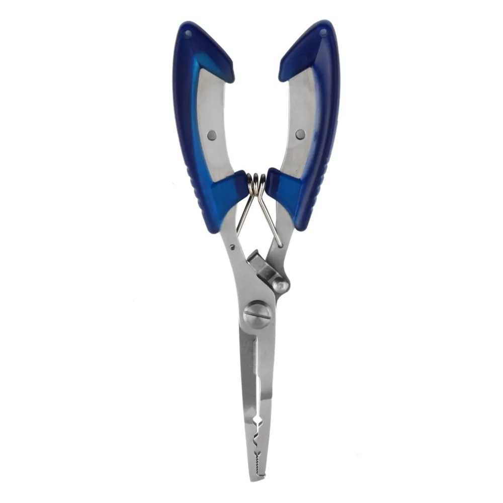 

Stainless Steel Fishing Pliers Scissors Line Cutter Remove Hook Fishing Tackle Tool