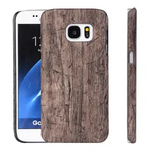 50 шт.; ; детское нижнее белье Fundas для Samsung s7 s7 edge с имитацией под дерево; обувь из PU искусственной кожи, чехол для телефона для Samsung Note 5 Сверхтонкий чехол-накладка