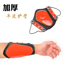 YINOW Новая натуральная Кожа Защита на руку для лучника для упражнений в охоте Защитное снаряжение защита на руку для лучника