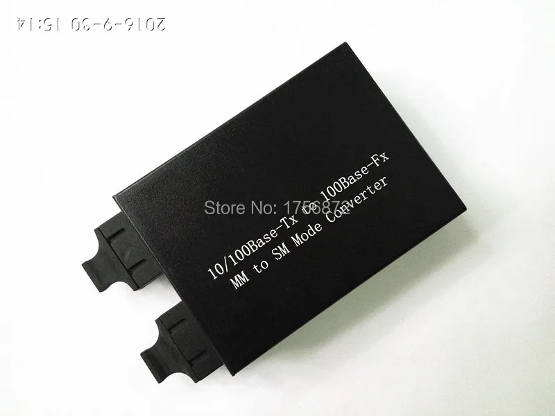 

2 Pieces155M Single-Multimode Converters Optical Converter MM to SM Fiber Converter 100M Mutil-mode to Single mode Converter