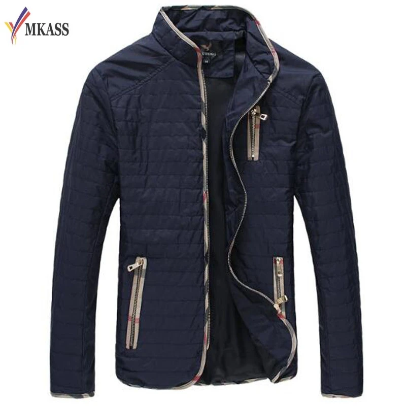 

New Autumn Winter Fashion Men Jacket Casual Coat Thin Handsome Breathable Outdoors Outwear Big Size M-7XL