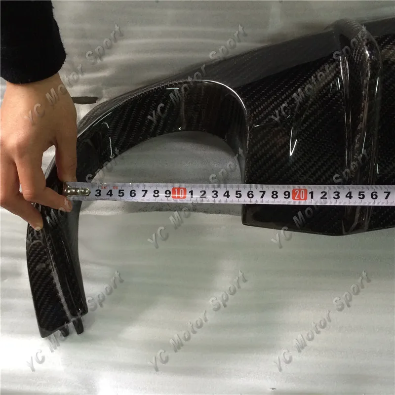 2009-2013 VW Scirocco R Racing Style  Rear Diffuser CF (21)