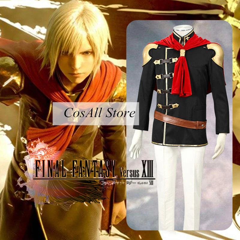 Final Fantasy: type-0 Джек Доминик рубрум Косплей Костюм Полный комплект