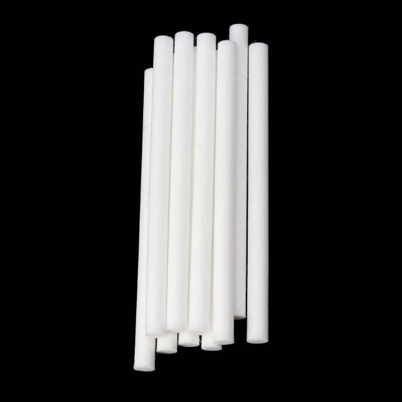 10Pcs 10mmx170mm Humidifiers Filters Cotton Swab for Humidifier Aroma Diffuser