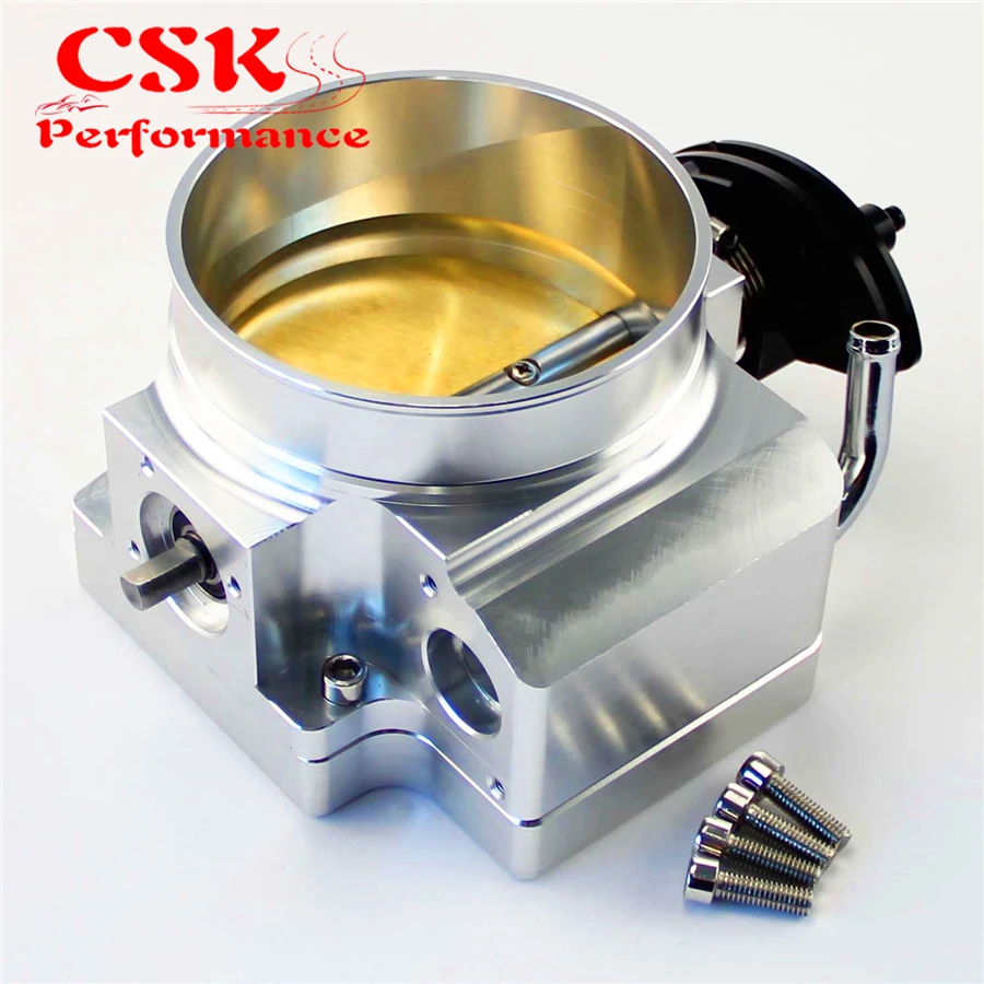 4 &quotдроссельная заслонка для GM GEN III LS1 LS2 LS3 LS6 7 LSX 102 мм + коллекторная Адаптерная