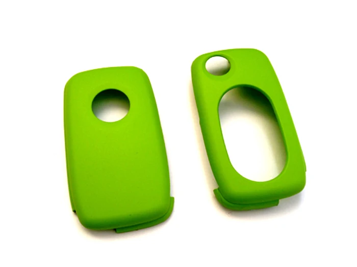 Remote Key Protection Case OVAL Pad 2 3 Button For VW Golf Jetta MK4 Green color | Автомобили и мотоциклы