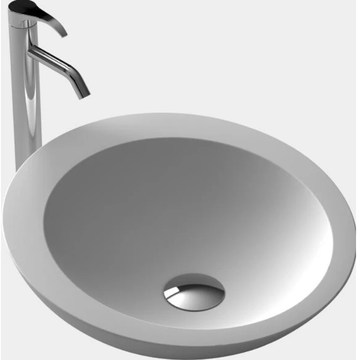 rectangular above counter sink