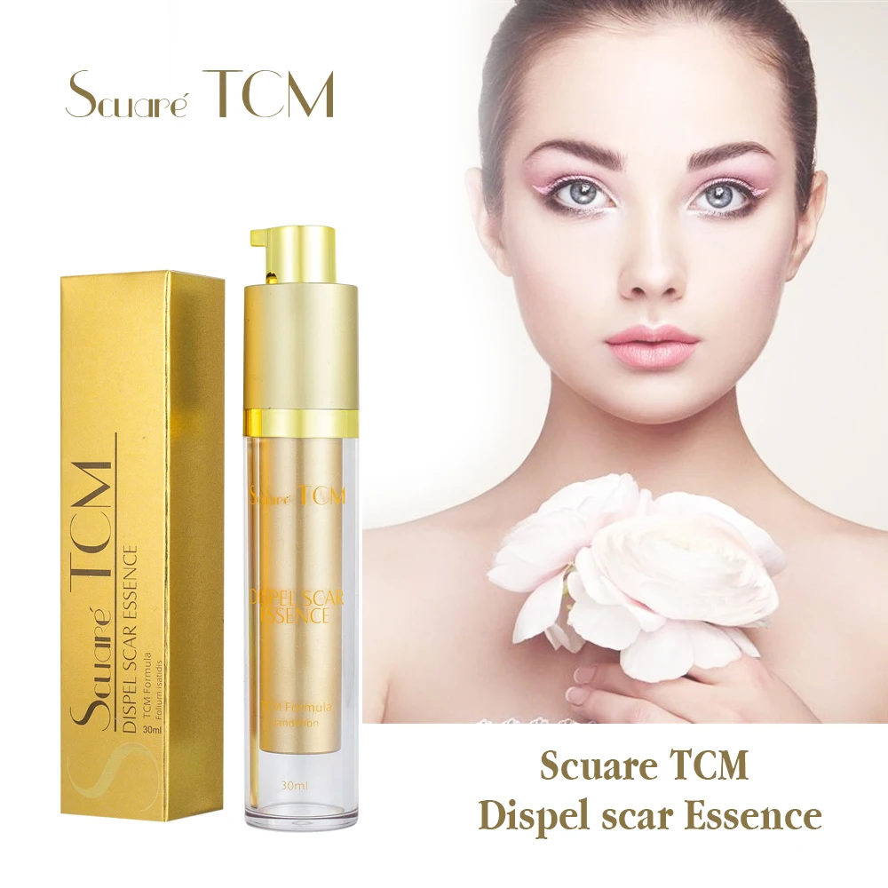 

Scuare Dispel Scar Essence, TCM Formula Dandelion, activate the skin,keep skin tight, activate your eyes, eliminate swelling