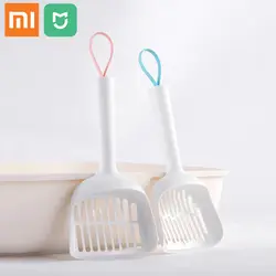 Xiaomi Mijia совок для уборки наполнителя кошачьего лотка ПЭТ очистительные инструмент силиконовый Совок кошачий наполнитель очистки товары