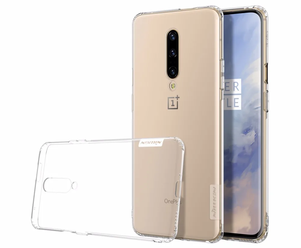 Для One plus 7 Чехол oneplus 7 pro Чехол 7T чехол NILLKIN TPU прозрачный мягкий силиконовый чехол для oneplus 7+ розничная посылка