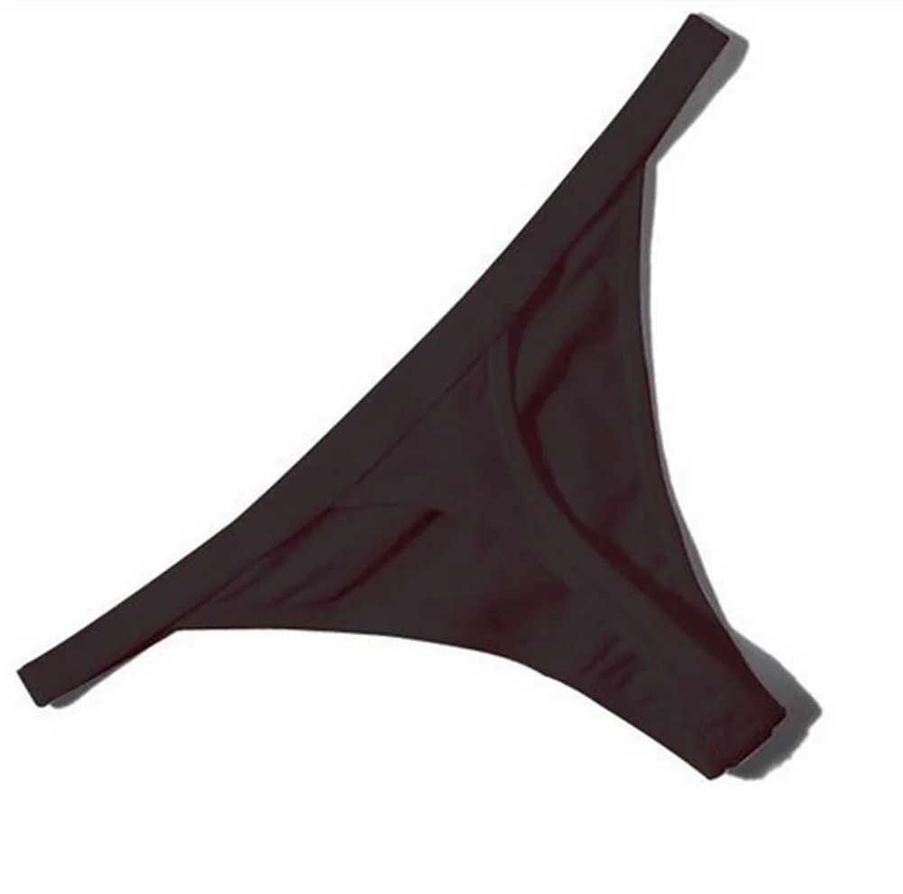 2019 Women Cotton G-string Briefs Lingerie Underwear Panties T string Thongs Sexy Low Rise Women Brief Black White Red